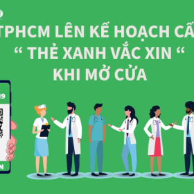 TPHCM LÊN KẾ HOẠCH CẤP “ THẺ XANH VẮC XIN “ KHI MỞ CỬA 